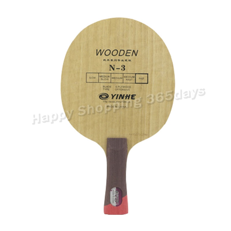 Originele milkey way yinhe pure wood n -3 tafeltennisblad voor beginners tafeltennis rackets allround