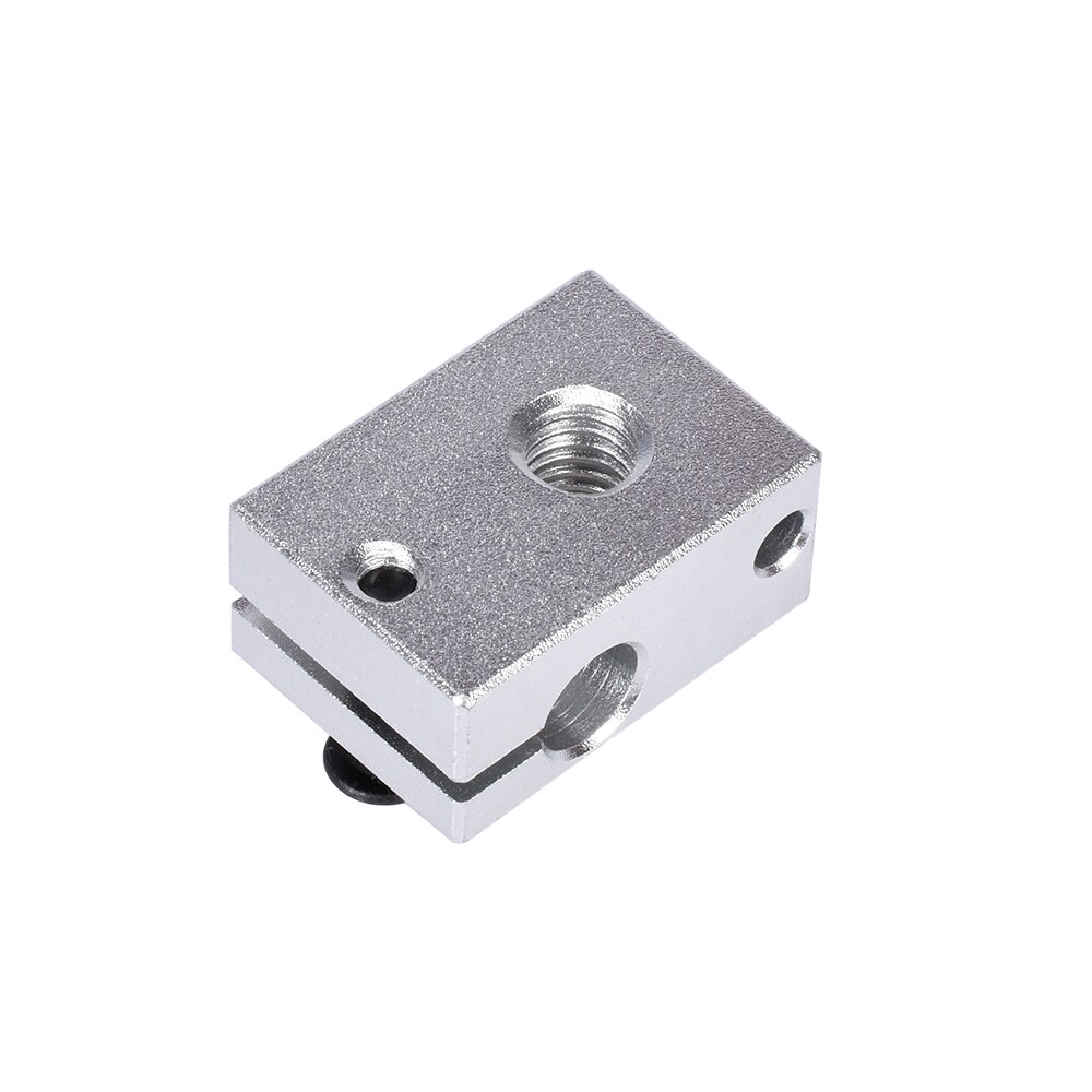 BIGTREETECH-Bloque calefactor E3D V6, piezas de aluminio con calcetín de silicona V6 Hotend PT100, termistor j-head 1,75/3,0mm, para impresora 3D