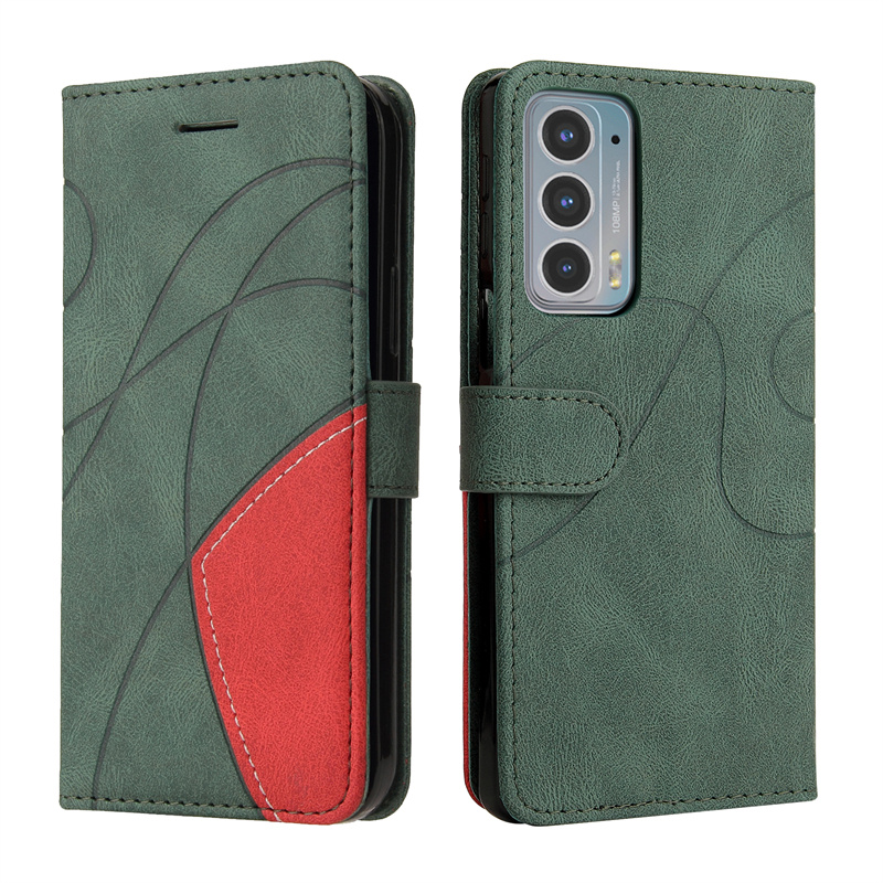 Dla Motorola Moto E20 E40 E 20 E 40 Case skórzany stojak odwróć Funda dla Moto Edge 20 Pro Lite pokrywa posiadacz karty Slot kabura torba