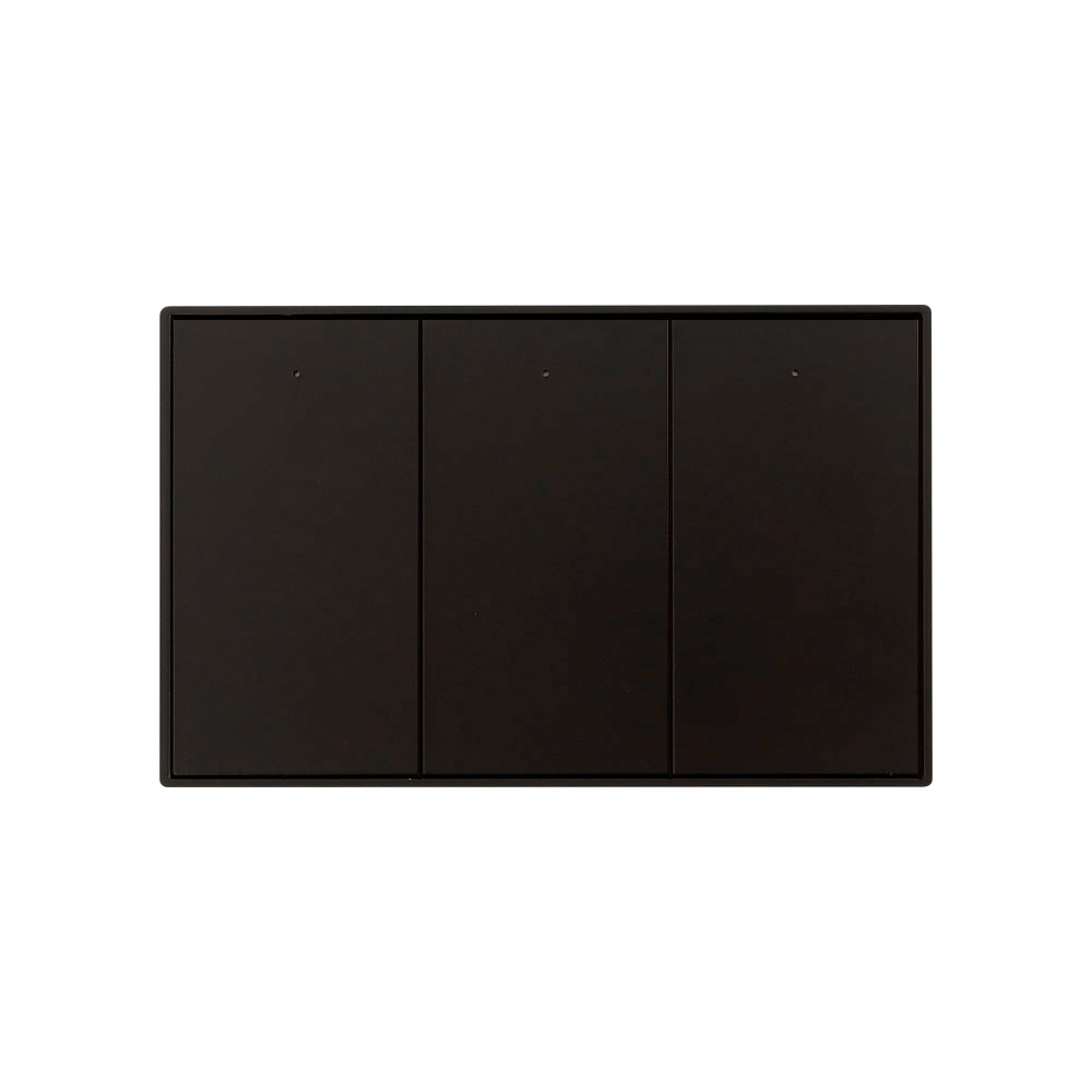 Zemismart Zigbee Push interrupteurs d'éclairage mural fonctionne avec Tuya Alexa Google Home Smartthings via hub 1 2 3 4 Gang interrupteur neutre: YELLOW