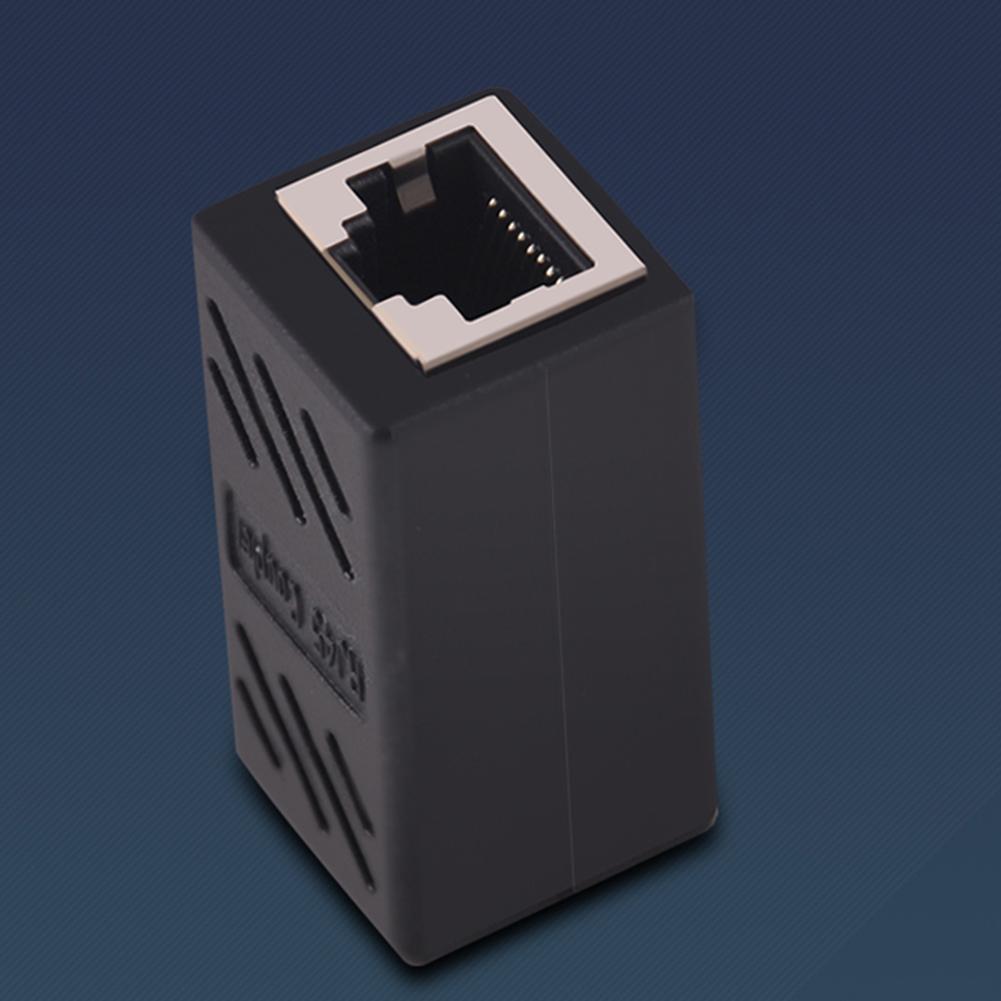 RJ45 Female to Female Network Ethernet LAN Connector Adapter Coupler Extender female inline coupler Secure Reliable
