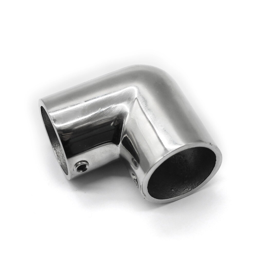 4pcs Stainless steel Hand Rail Fitting 90 degree elbow 1 "25mm tube