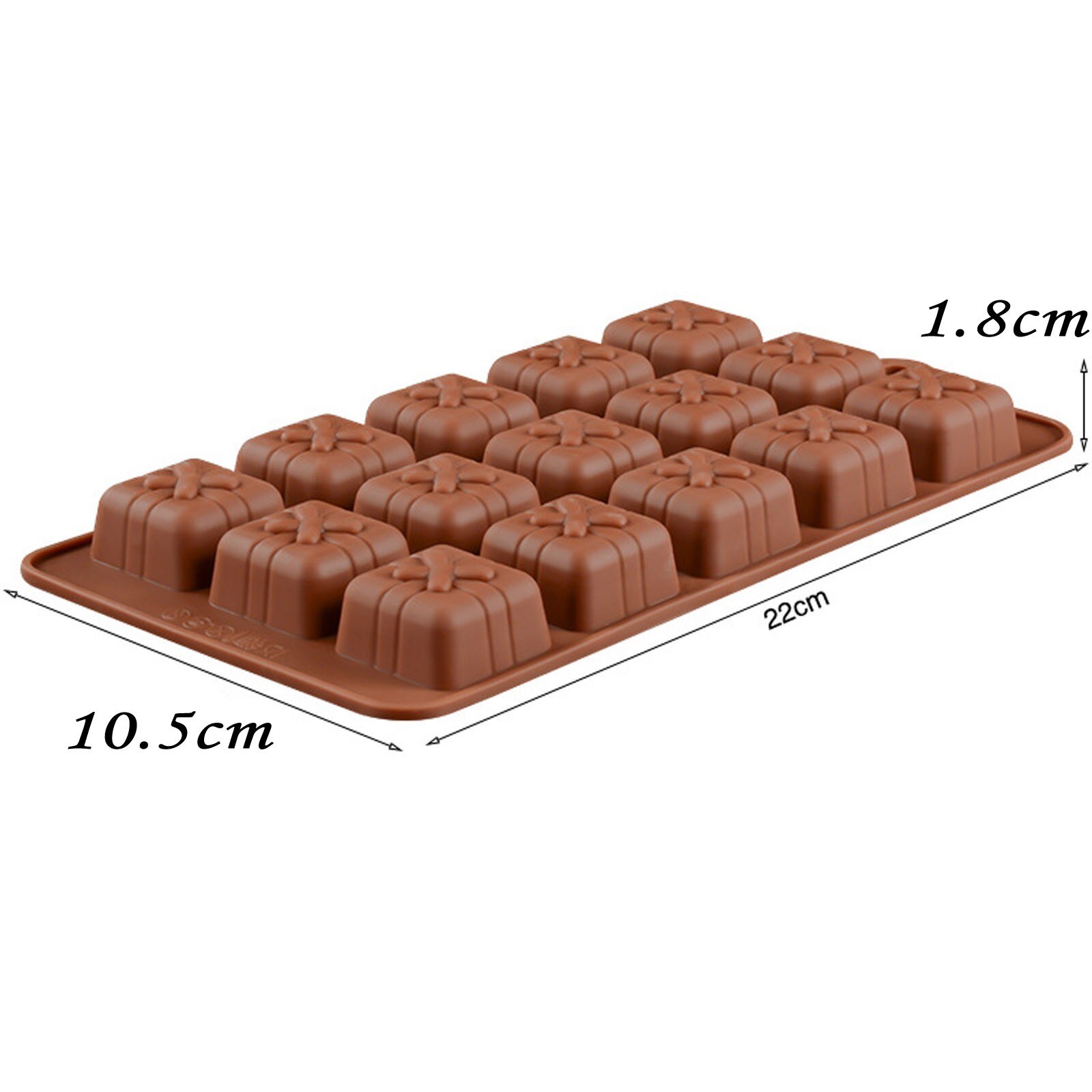 30 # Kerst Diy Chocolade Mal Siliconen Lepel Chocolade Bakken Tools Non-stick Cakevorm Jelly & Snoep 3D mold Decoratie Diy