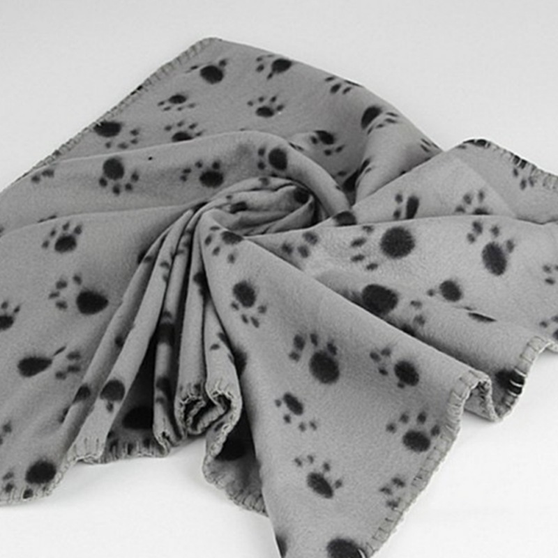 Alfombrilla de lana suave para cama de perro, manta de invierno para Gato , con estampado bonito para cachorro, funda para dormir, toalla, cojín para perros pequeños, suministros