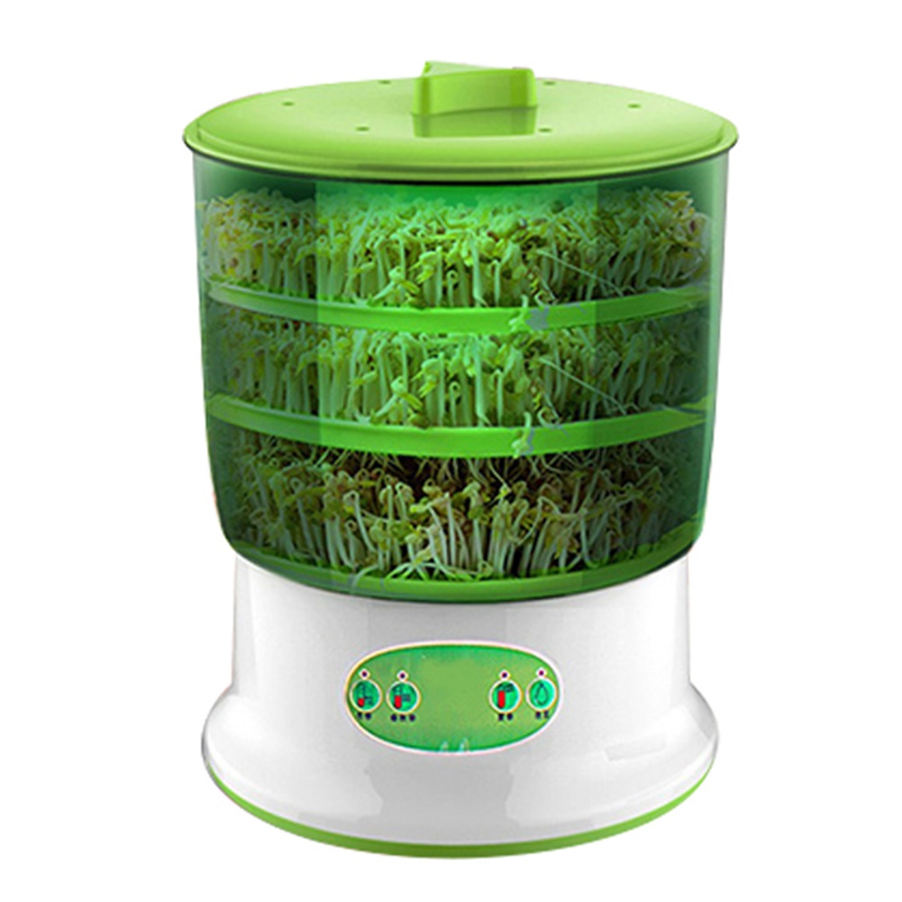 Germinador eléctrico automático de 2/3 capas para semillas, máquina para germinar brotes, germinador, crecimiento de semillas, maceta de vivero