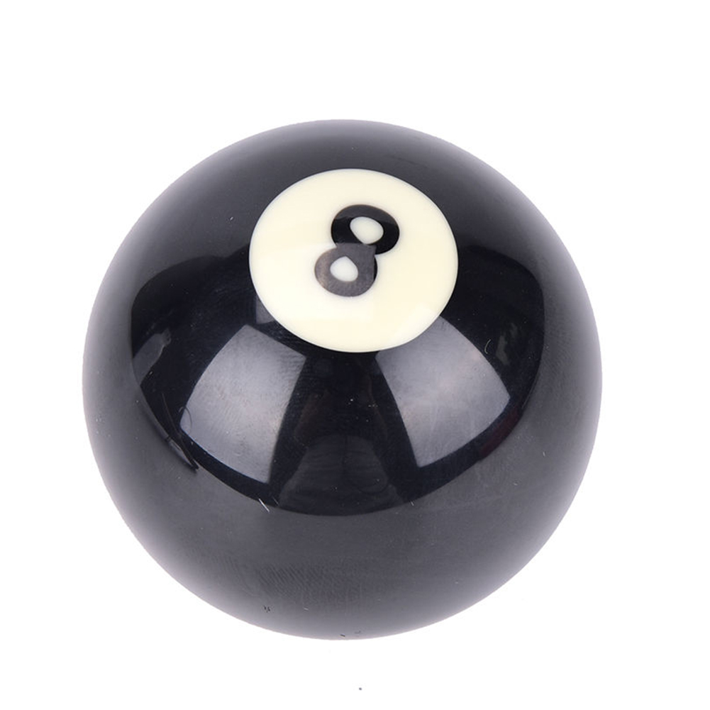 Sport Pool Table Indoor Accessories Tool Number 8 Replacement Billiard Ball Cue Training Normal Standard Beginner Black Durable