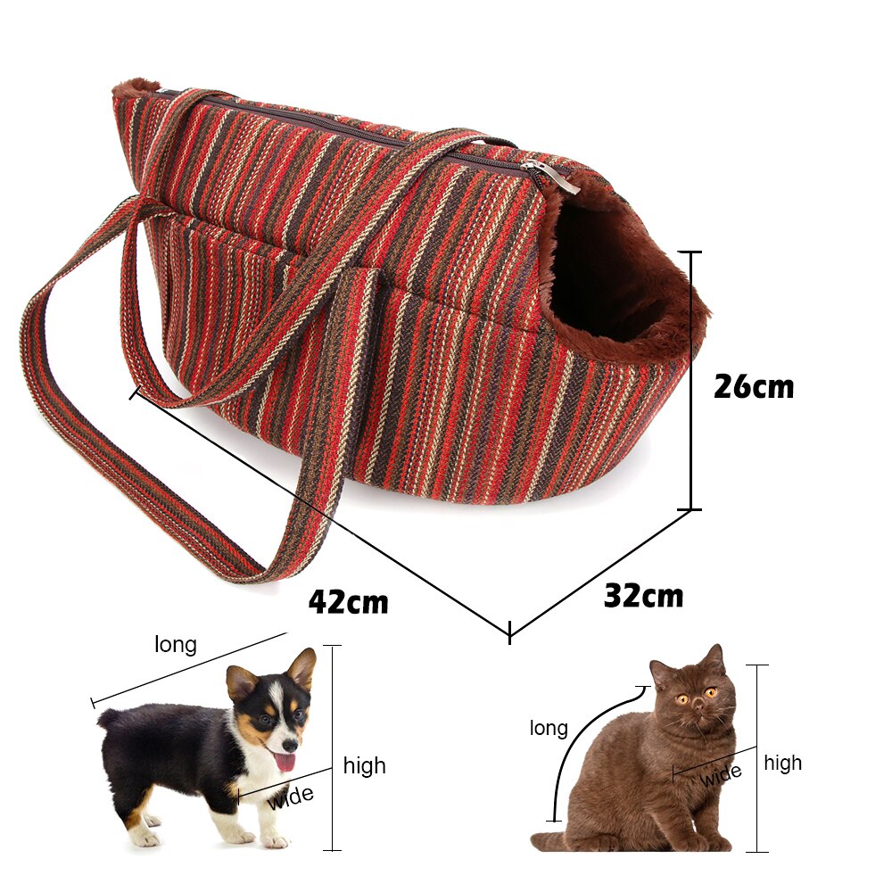 Huisdierendraagtas voor katten, draagtas voor katten, rugzak voor katten, handtas, reistas, kleine tas, pluche puppybed, huisdierproducten, gatos: Rode kattenzak