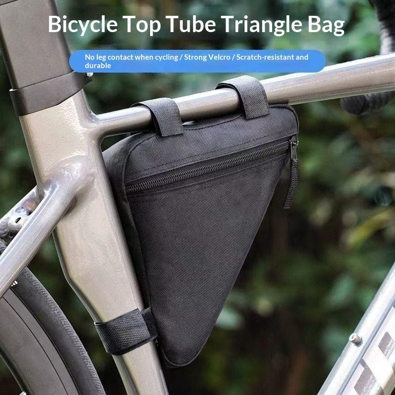 【1 stuks fietstas duurzame fiets veelzijdige tas fiets driehoekige tas fiets voorbuis frame opbergtassen fietsaccessoires】