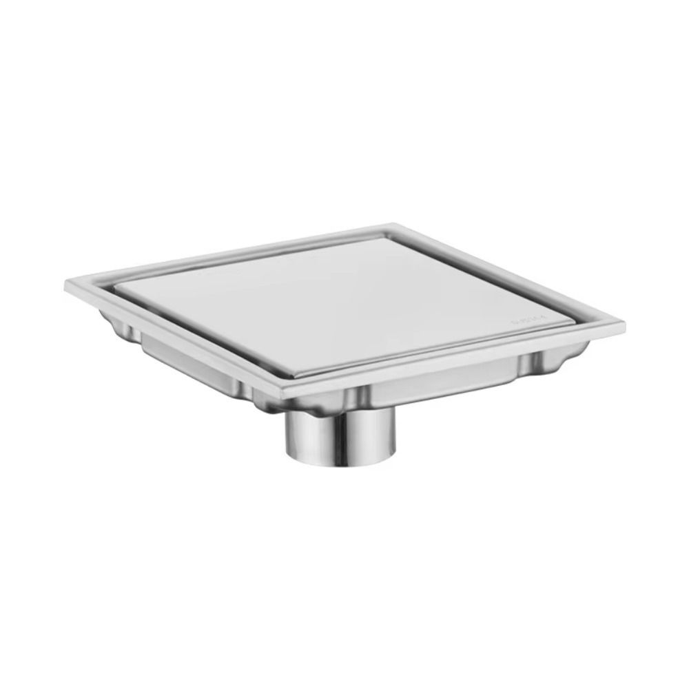 304 Stainless Steel Square Floor Waste Drain Tile Insert Accessories Large Flow Draine Drain Anti-odor Shower Grates Toilet