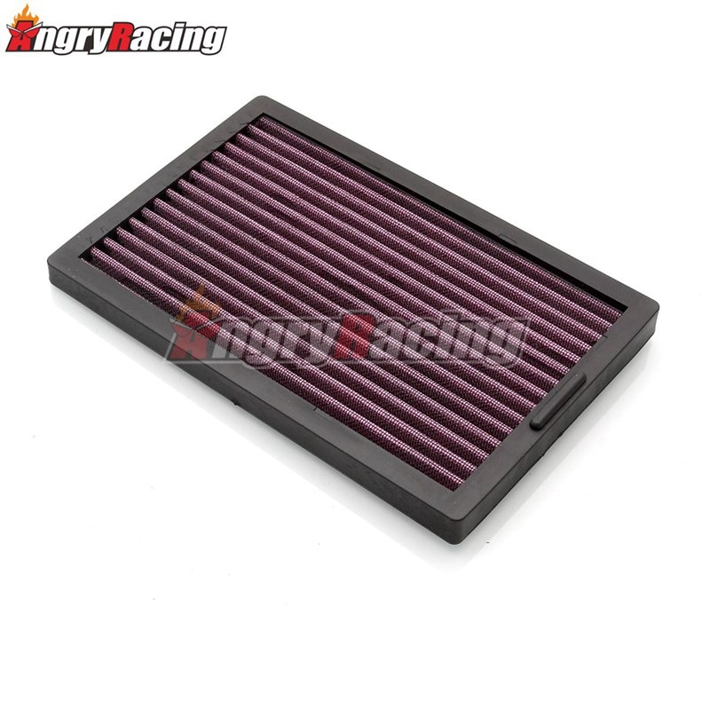 Elemento de filtro de limpiador de aire de alto flujo para motocicleta, para Kawasaki NINJA 250/250R/300 ABS Z300 Ninja250 Ninja250R Ninja300 EX300 300