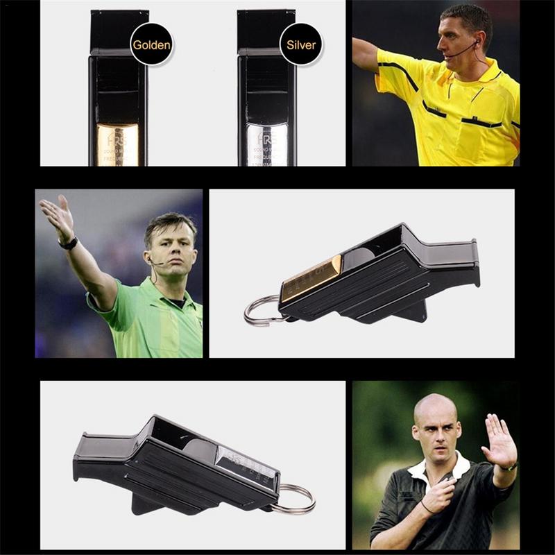 Professionele Voetbal Scheidsrechter Fluitje Basketbal Volleybal Voetbal Coach School Leraar Metalen Fluitje Sport Survival Fluitje