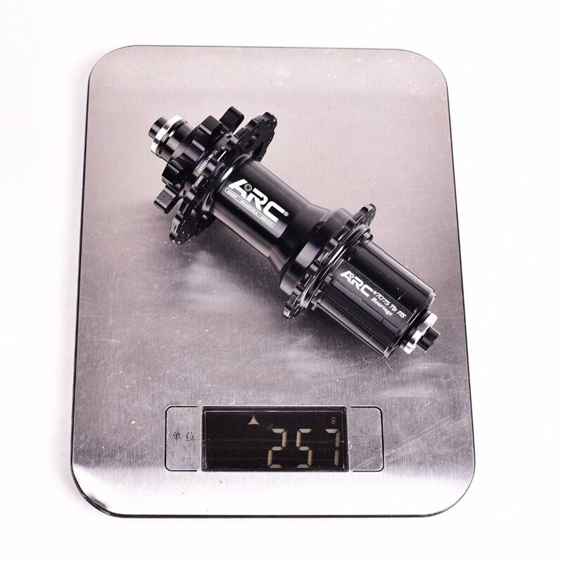 ARC MT006 Bicycle Hubs Sealed Bearing 4 Bearings 4 Pawls QR 100X9 135X10MM Set MTB Mountain Bike Hub 36 Holes Disc Brake Black