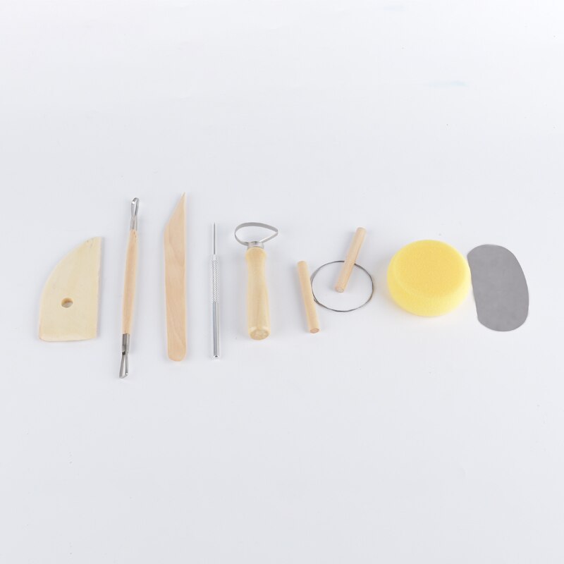 8-piece set of wooden ceramic tools, clay tools, clay tools, soft clay tools set