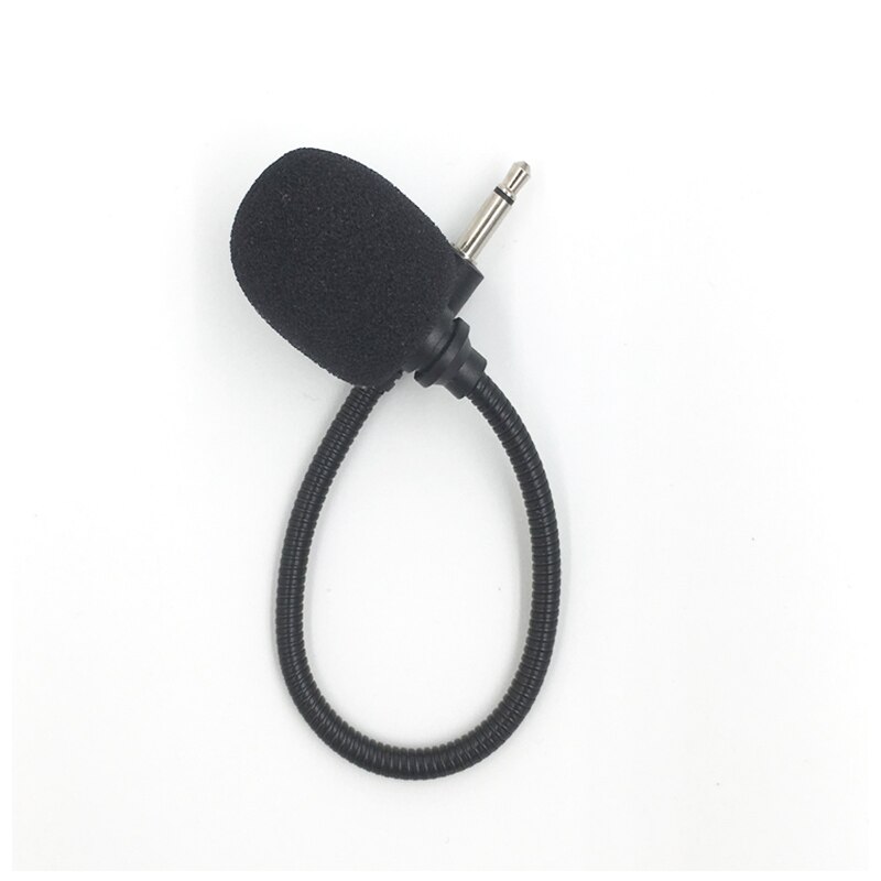 195mm 3.5mm Mono/ Stereo Microphone Metal Microphone for Megaphone Mobile Headset Interview Recording Universal Mic 2pcs