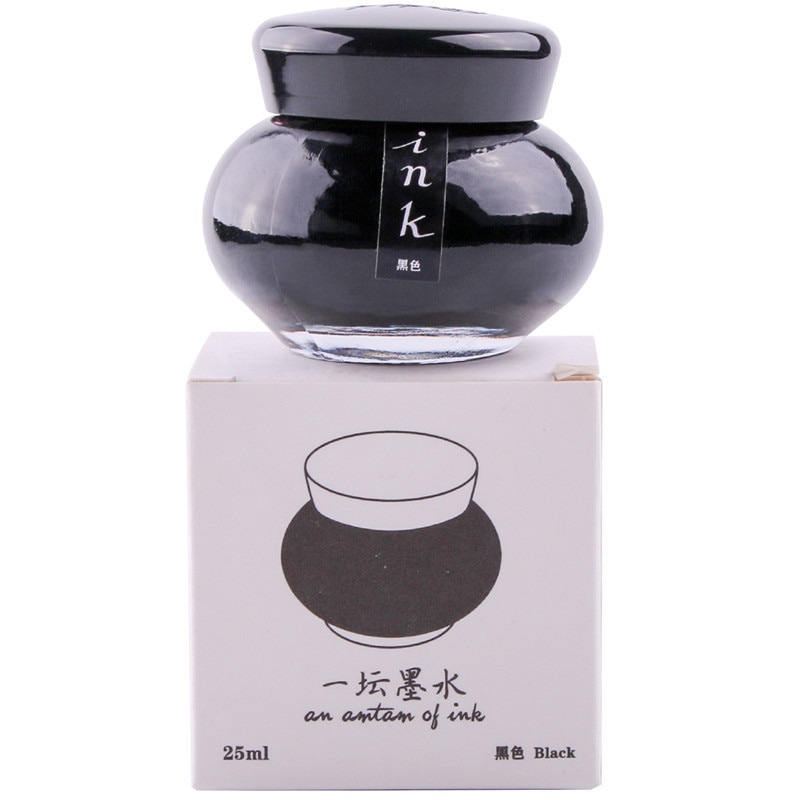 JINHAO 25ML Smooth Writing Fountain Pen Ink Glass Bottle Student School Office Supplies Writing assignment