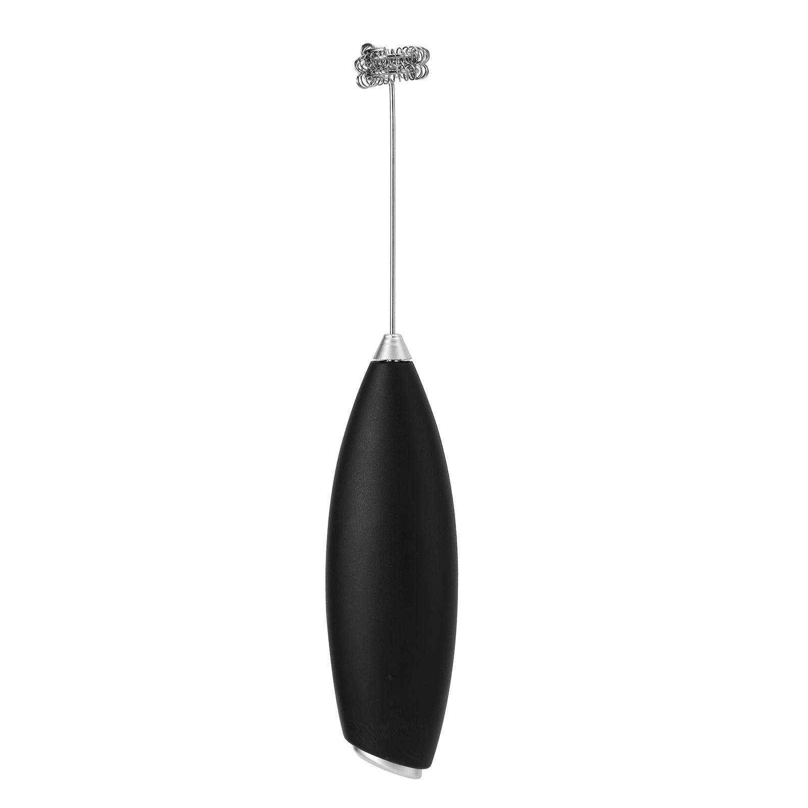 Batidora de mano eléctrica para huevos, Espumador de leche, Mini mezclador de bebidas inalámbrico, herramientas para agitar la cocina del hogar, 1 ud.: Negro
