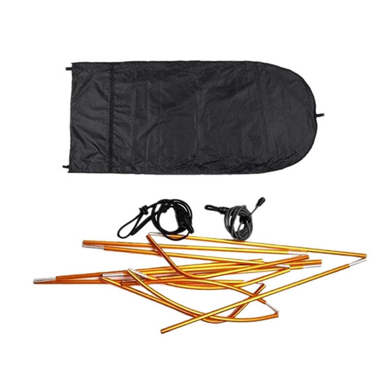 Single Person Kayak Boat Sun Shelter Sailboat Awning Top Cover Kayak Boat Canoe Sun Shade Canopy Fishing Tent Sun Rain Canopy Bl