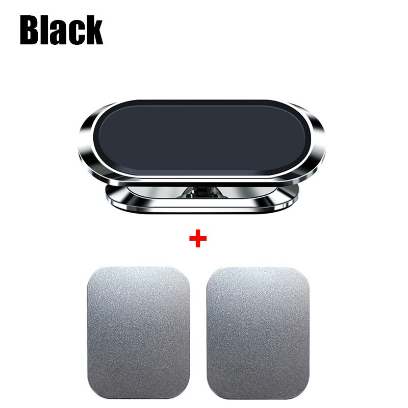 360 ° Magnetische Auto Telefoon Houder Draaibare Mini Strip Shape Stand Voor Huawei Metalen Sterke Magneet Gps Auto Mount Voor iphone 11: 003