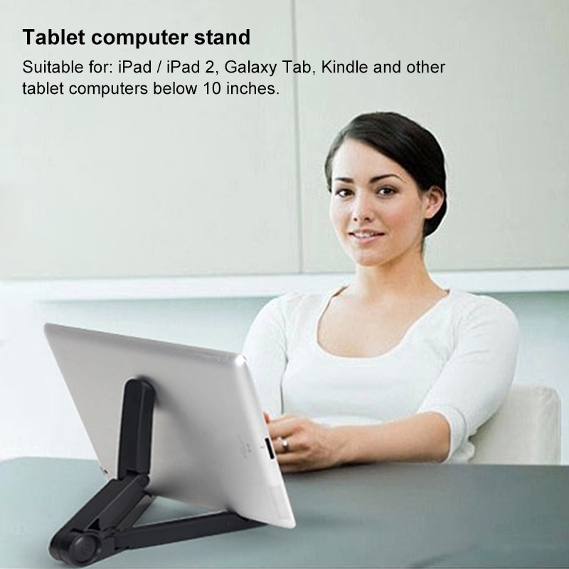 Opvouwbare Telefoon Tablet Standhouder Verstelbare Desktop Mount Stand Tafel Bureau Ondersteuning Voor Iphone 1 2 3 4 Air Pro