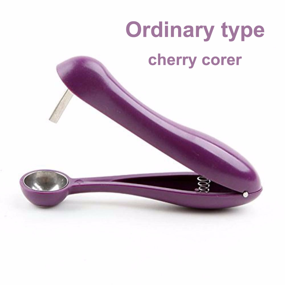 Máquina extractora de semillas de cerezas, Extractor de semillas de cerezas, Extractor de piedra de fruta, Herramientas de limpieza de cereza para el hogar y la cocina: common 1pc