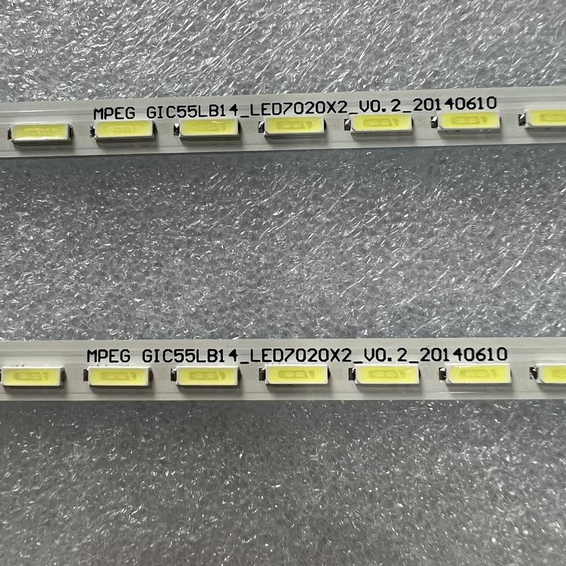 LED Backlight For Thomson 55UA7706 TCL 55U8450C D55A561U D55A571U LE55E6700A-UD L55H7800A LVU550SE4L L55E5700A ZM4C-LB5572-ZM4