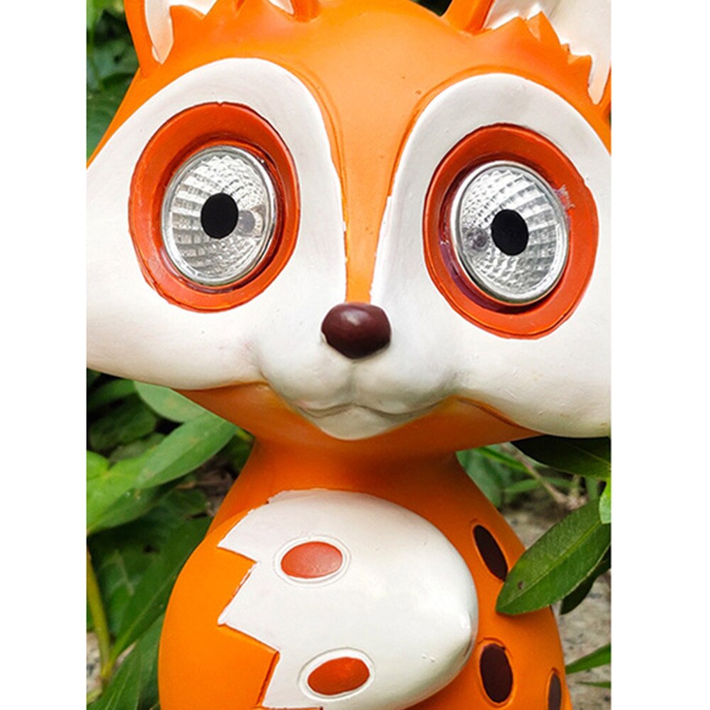 Solar Statue Garden Art Outdoor For Patio Lawn Cute Walkway Home Decorative Waterproof