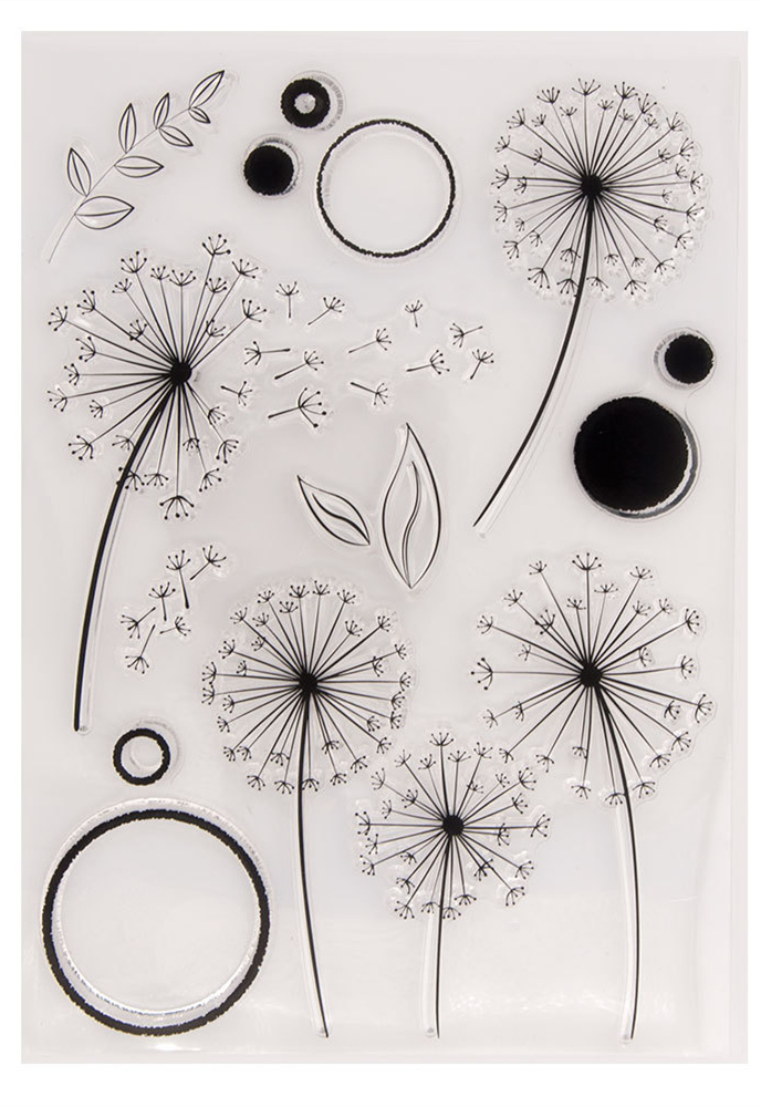 Świąteczne przezroczyste stemple Silikonowe przezroczyste stemple robić tworzenia kartek i scrapbookingu DIY: MULTI