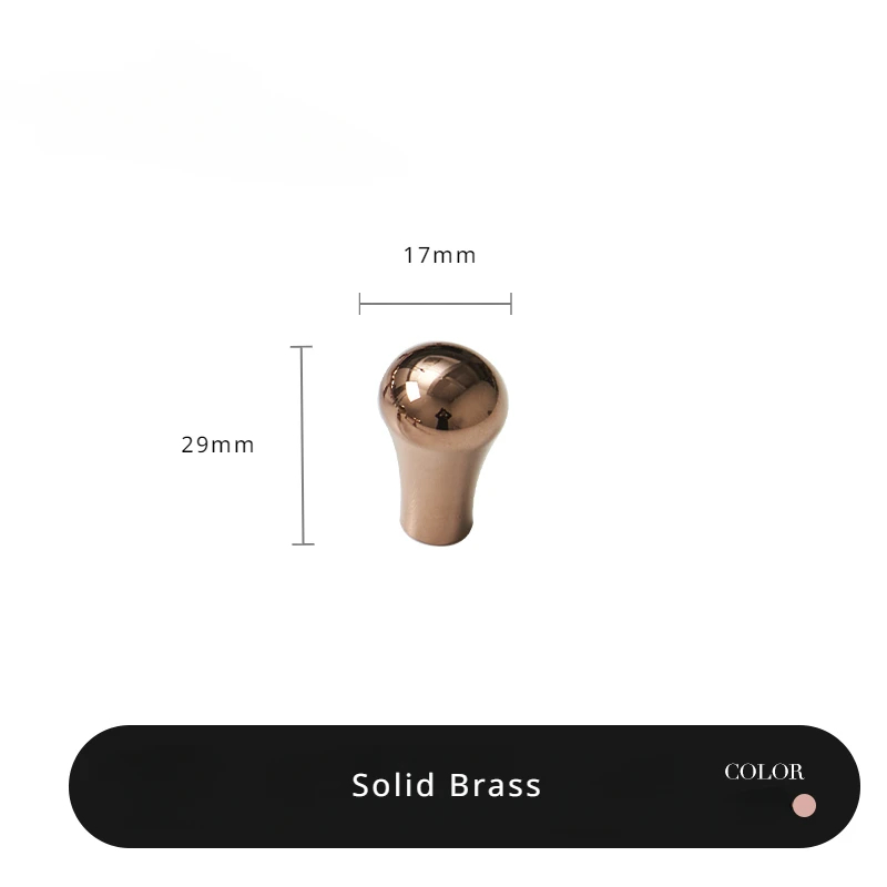 Messing dørhåndtak og knotter til skap, skuffehåndtak i rosegull, vintage kjøkken, langt håndtak, garderobeskap, kommodebeslag: Svart