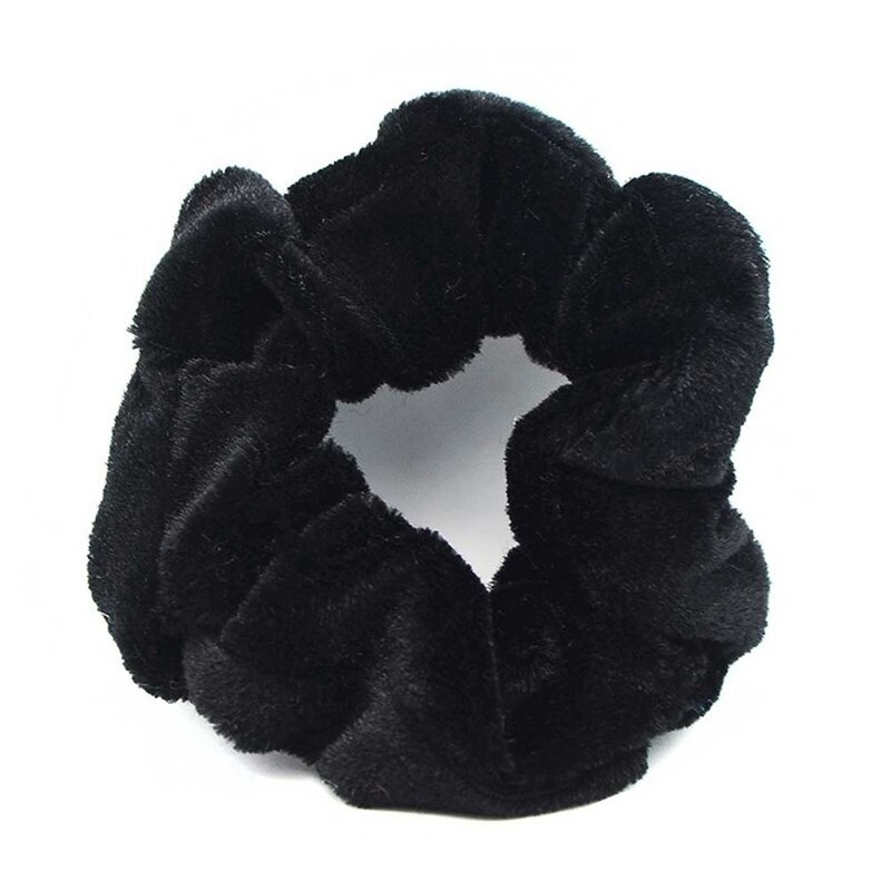 6pcs Fluwelen Band Chouchou Elastische Hair Ties Hoofddeksels Touw Volwassen Haar Touw Haaraccessoires Band Eenvoudige Haar Banden