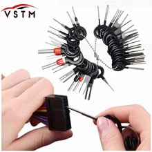 38Pcs Auto Terminal Removal Tool Draad Plug Connector Extractor Puller Release Pin Extractor Kit Voor Auto Plug Reparatie tool