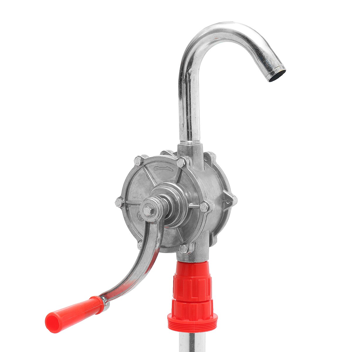 Manual Hand Pump 32mm 22L/min Heavy Drum Rotary Oil Fuel Barrel Heavy Duty Pump Diesel Fuel Oil Gas Transfer Tool