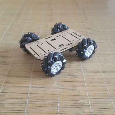 Mecanum Roue Châssis DC Moteur Châssis De Voiture Avec Absorption des chocs 4WD Omnidirectionnel Portable Robot À MONTER SOI-MÊME Jouet