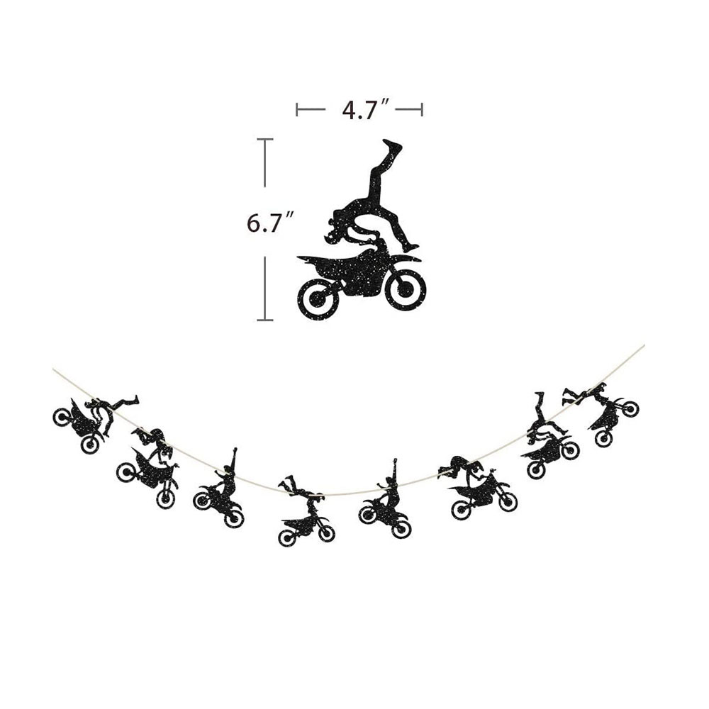 Motor Cross Party Disposable Tableware Paper Plates Cups Napkins Dirt Bike Party Supplies Kids Motorcycle Birthday Party Decor: DARK GRAY