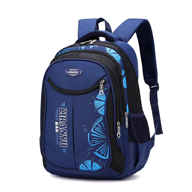 Orthopedie Kinderen Schooltassen Voor Tiener Meisjes Jongens Rugzakken Primaire Klassieke Schooltas Kids Book Tassen Mochila: deep blue