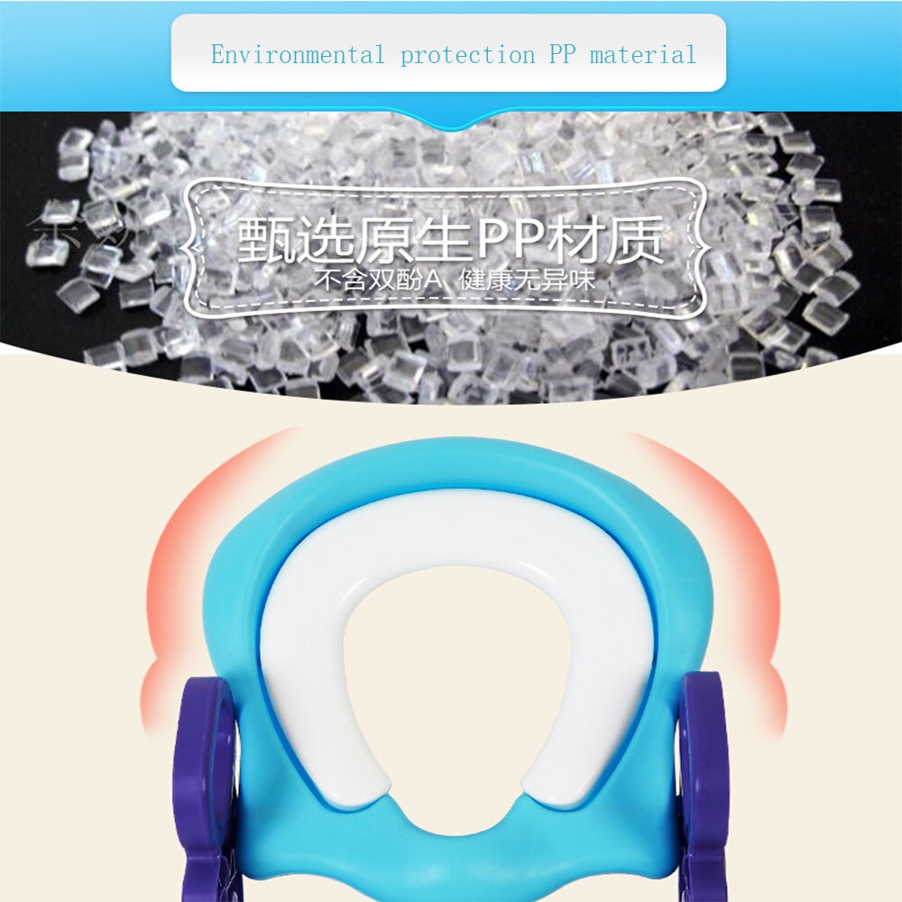 Baby Wc Opvouwbare Baby Zindelijkheidstraining Achterbank Met Verstelbare Ladder Voor Jongens En Meisjes Draagbare Veiligheid Potje Sofa Kussen