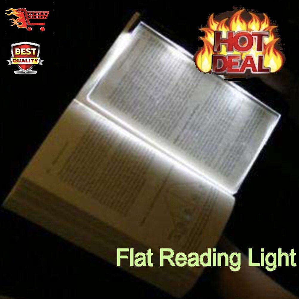 Brightness Adjustable Flat Panel Reading Light Child Student Night Reading Light Eye Protect LED Reading Light