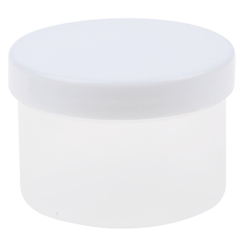 Genomskinlig plastbehållare box för slime mud clay tillbehör slime box förvaringsbox flaska med lock slime tool 150ml