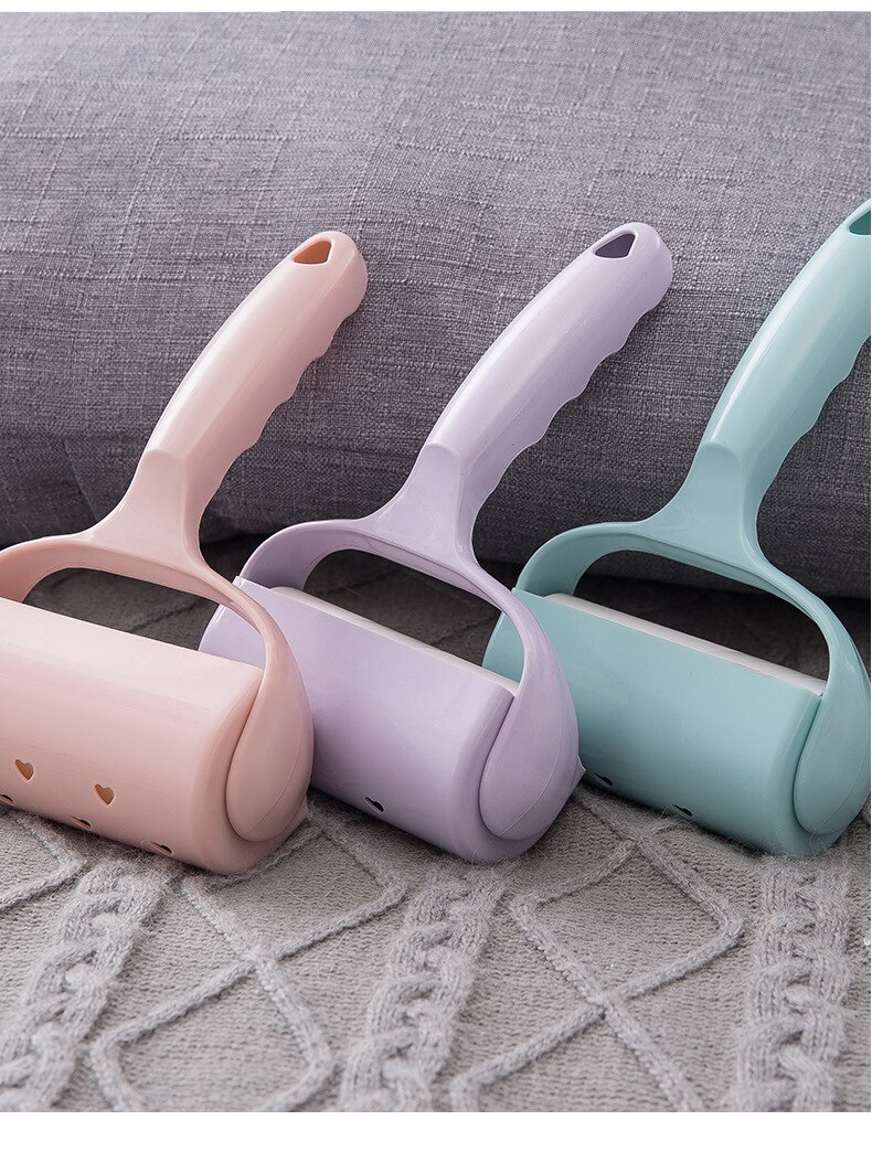 Rolo de feltro adesivo removível, rolo de papel de feltro para remoção de pelos de animais de estimação: blue