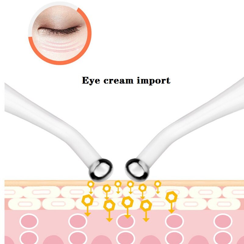 Beemyi M-102 Beauty Potlood Rimpel Verwijderen Eye Massager Iontoforese Apparaat Voor Verwijderen Donkere Kringen En Tassen