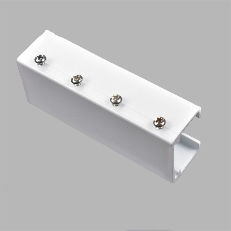 2pc dooya-s spårkoppling, spårpassning, vikgardin, kopplingsskena, aluminiumkoppling, för dooya/xiaomi/french shangfei spår