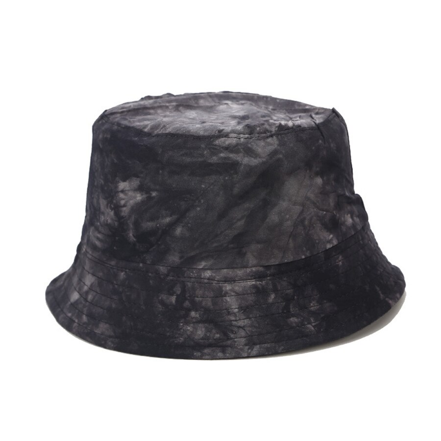 Ins tie-dye blæk maleri mønster fisker hat mænd kvinder gade dobbeltsidet iført spand hatte unisex sol hætter