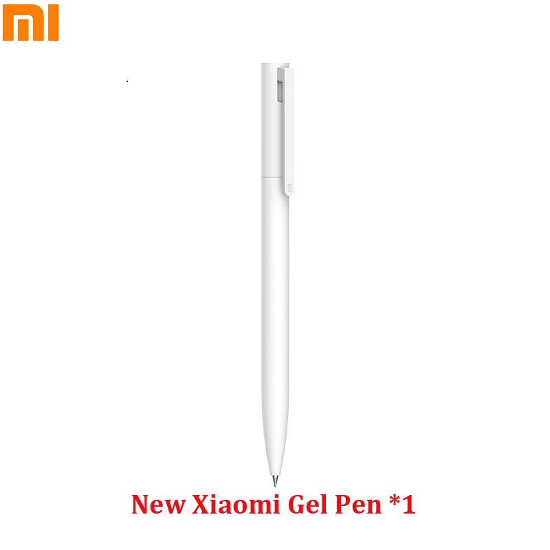 Xiaomi Mijia-Bolígrafo de Gel Original, pluma de escritura sin capucha de 9,5mm, bolígrafo para rellenar bolígrafo suizo, tinta azul/negra japonesa, para escritura escolar: 1pcs