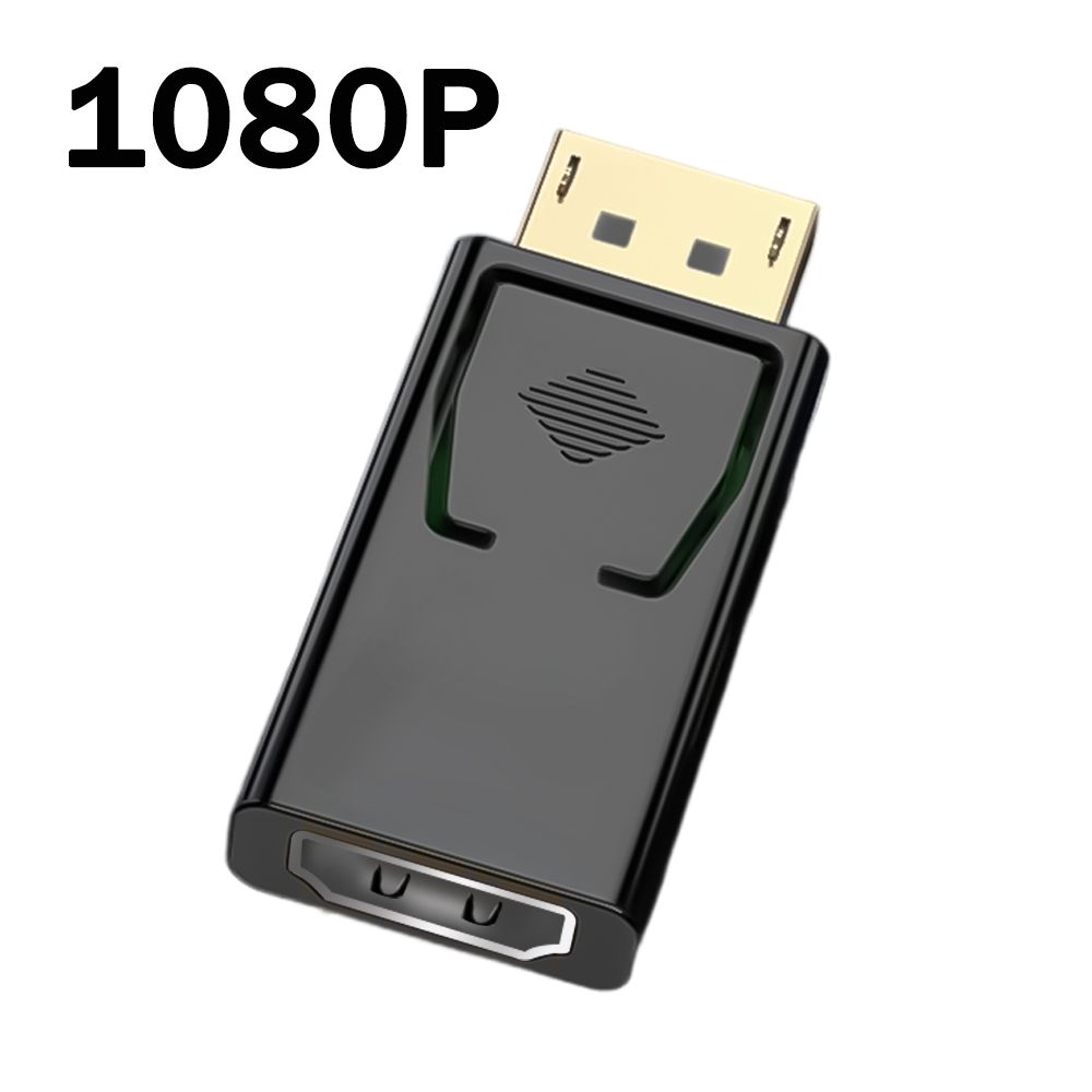 Displayport till hdmi-kompatibel adapter dp hane till hona hdmi 1 enkelriktad video- och ljudomvandlare  hd 4k 1080p för pc tv bärbara datorer: Övrig