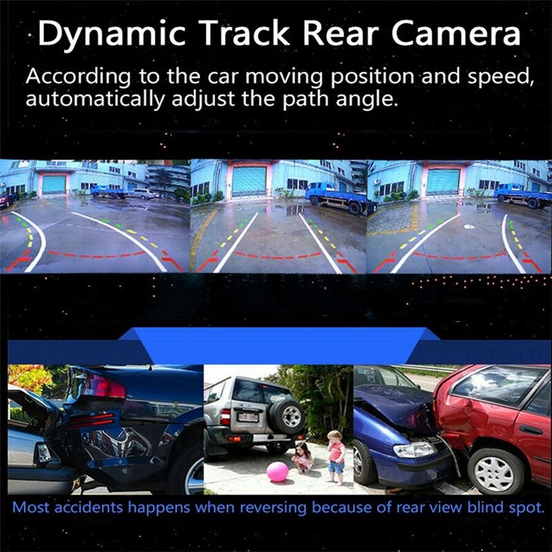 Backup Reverse Dynamic Line Rear View Camera for M... – Grandado