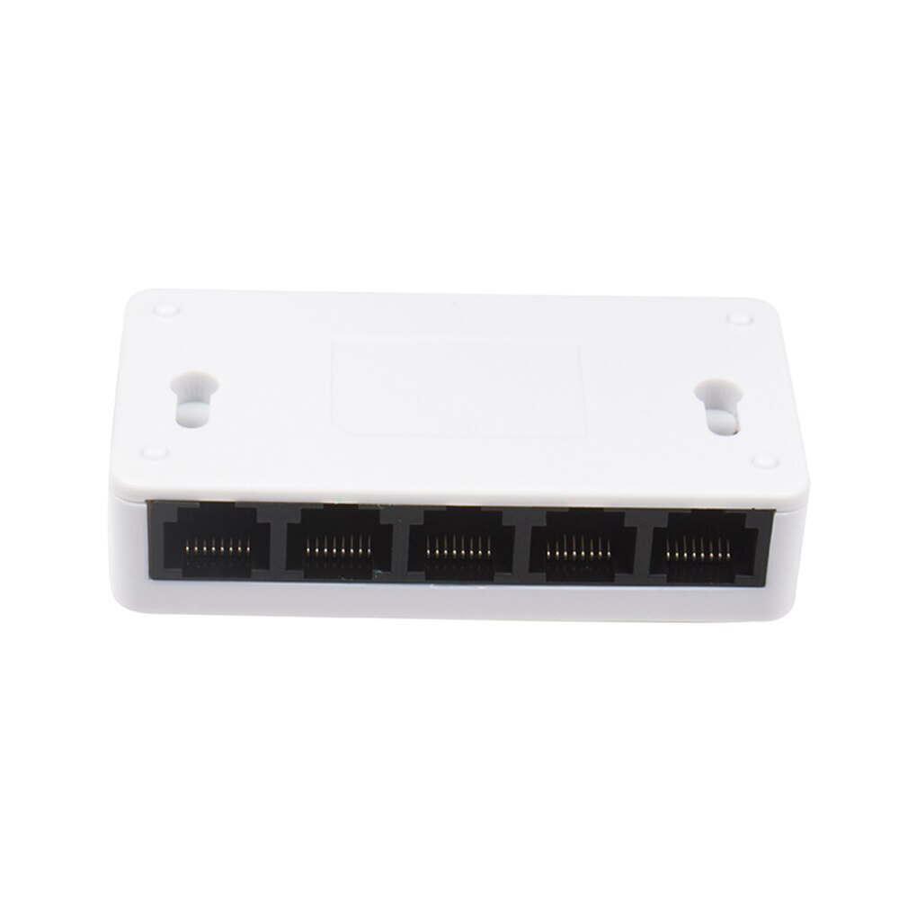 5 Häfen schnell Ethernet 10/ 100Mbps Netzwerk Schalter Schreibtisch Laptop Lan Hub Energie Durch Mikro USB für Notizbuch Schreibtisch und Telefon