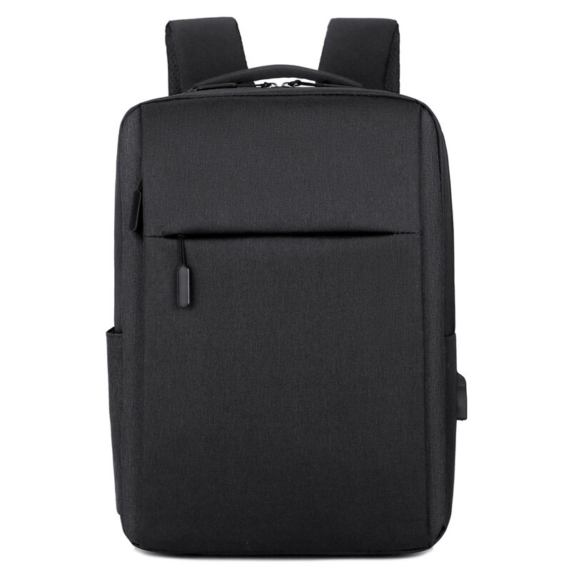 15.6 Inch Anti Diefstal Laptop Mannen Rugzak Bagpack Business Mannen Rugzak Reizen Student Schooltas Kantoor Werk Bagpack Backbag: Black