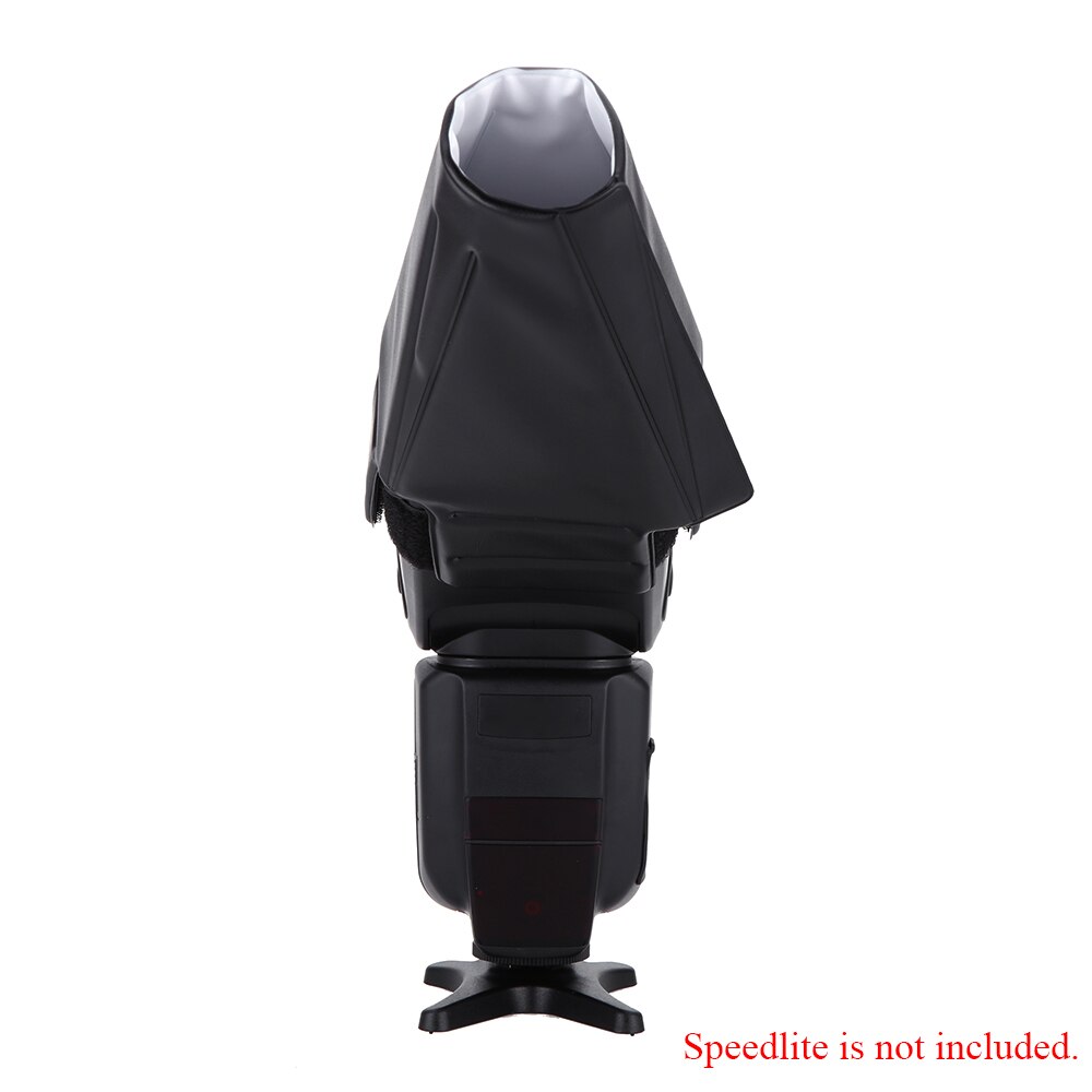 Universial Inklapbare Snoot Reflector Flash Diffuser voor Canon YongNuo Nikon Sony Penatx Mezt Speedlite Flash