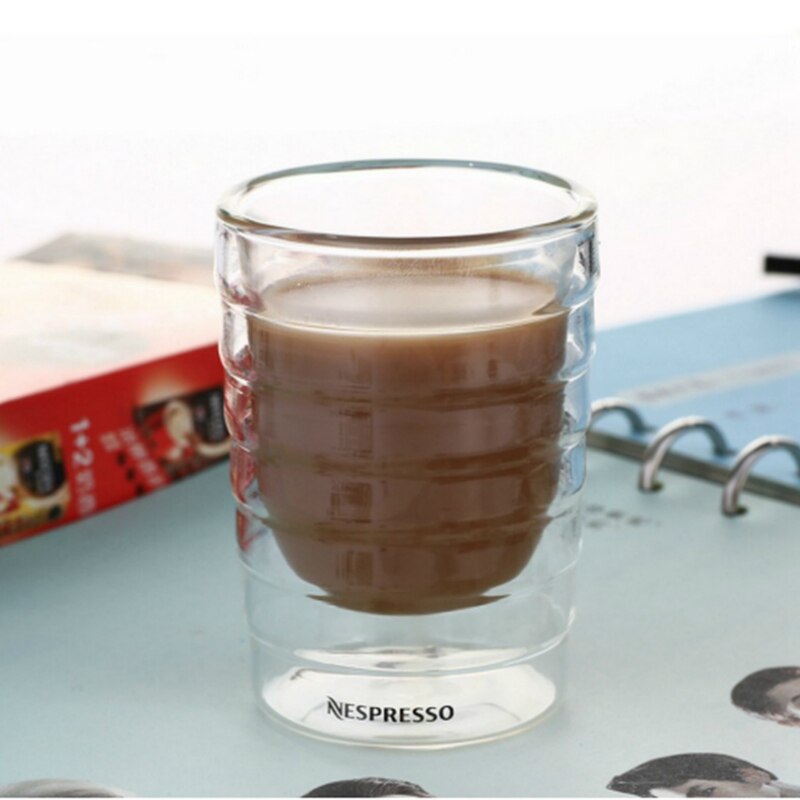 Glasses Caneca Hand Blown Double Wall Whey Protein Canecas Nespresso Coffee Mug Espresso Coffee Cup Thermal Glass Tea Milk Drink