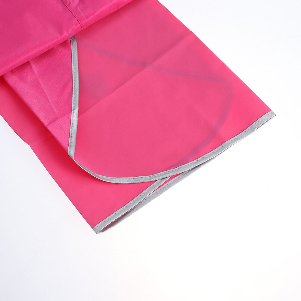 Mens Womens Cycling Bicycle Bike Raincoat Rain Cape Poncho Hooded Windproof Rain Coat Mobility Scooter Cover (Navy Blue)