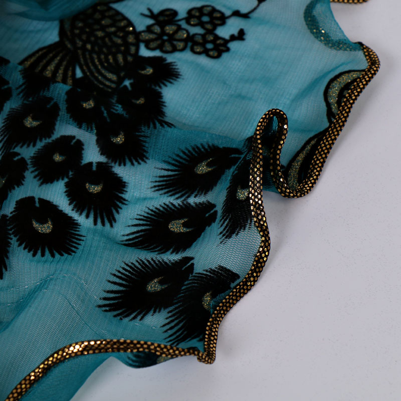 Peacock Flower Print Scarf Shawl Wrap Women Multi-Color Pashmina Scarf Soft Veil Stoles Scarves Popular Neckscarf Hijabs